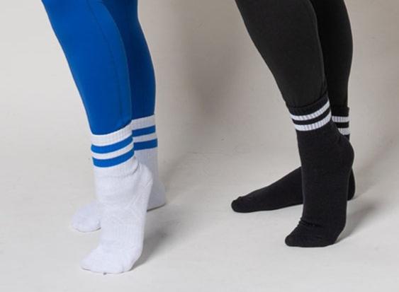 Striped Crew Socks